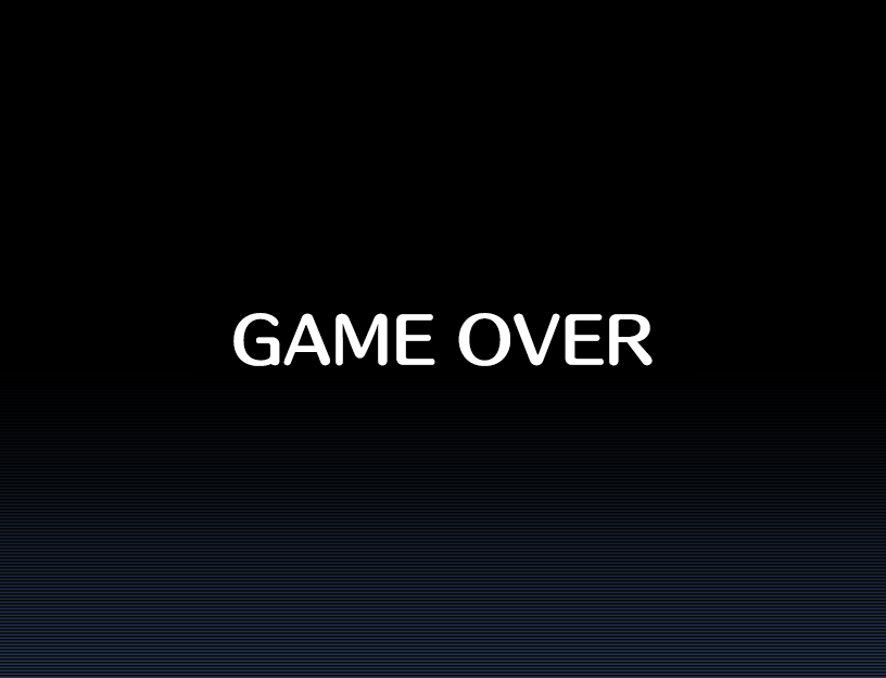 RPG Maker MV - Game Over
