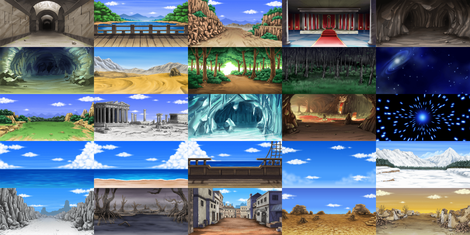 Battle Backgrounds