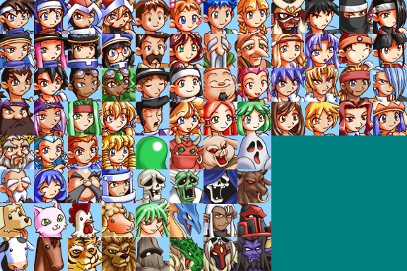 RPG Maker 2000 - Portraits