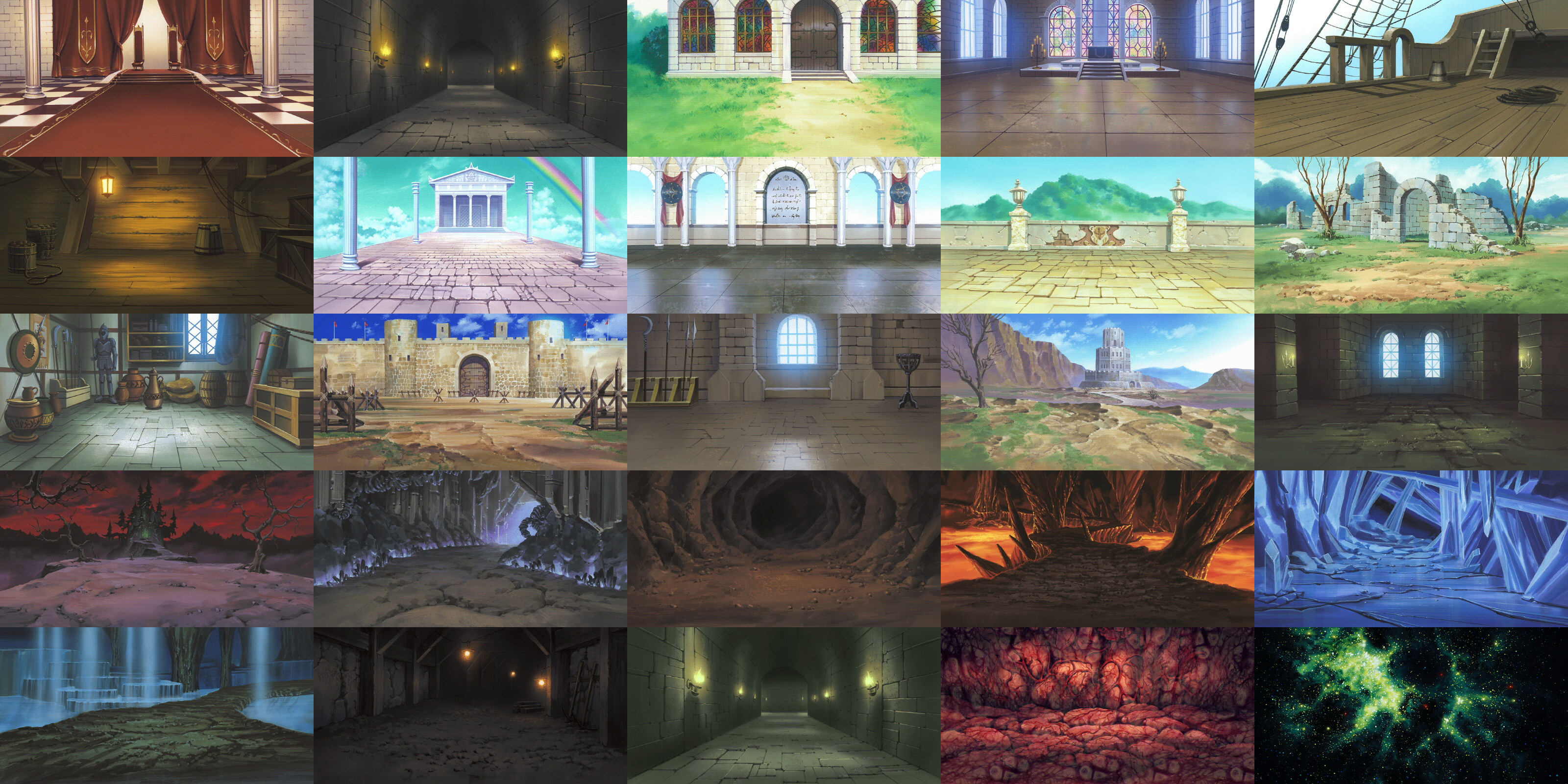 RPG Maker XP - Battle Backgrounds (2/2)