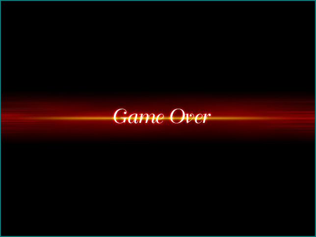 RPG Maker XP - Game Over