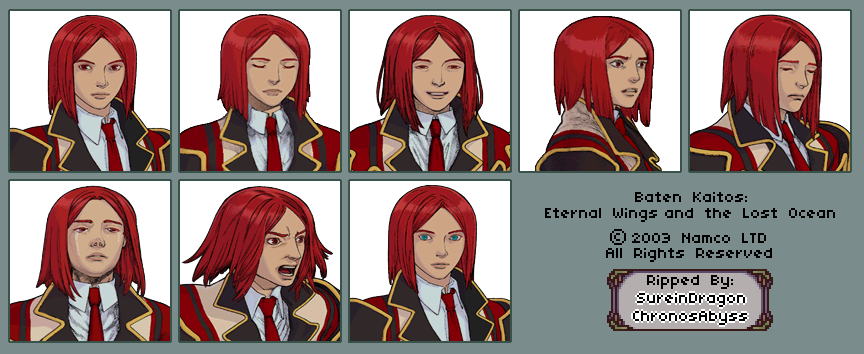 Baten Kaitos: Eternal Wings and the Lost Ocean - Lyude Portraits