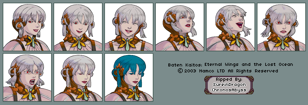 Baten Kaitos: Eternal Wings and the Lost Ocean - Melodia Portraits