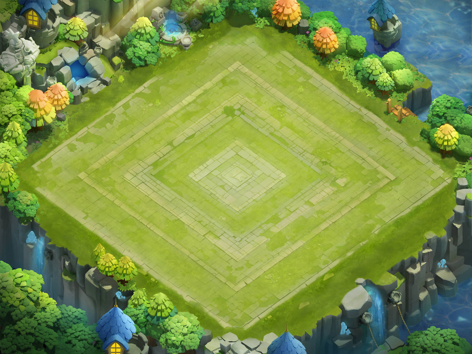 Castle Clash - Player Base Background