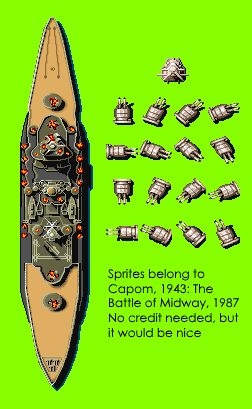 1943 - The Battle of Midway - Mutsu/Nagato