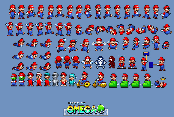 Custom Edited Mario Customs Mario The Spriters Resource
