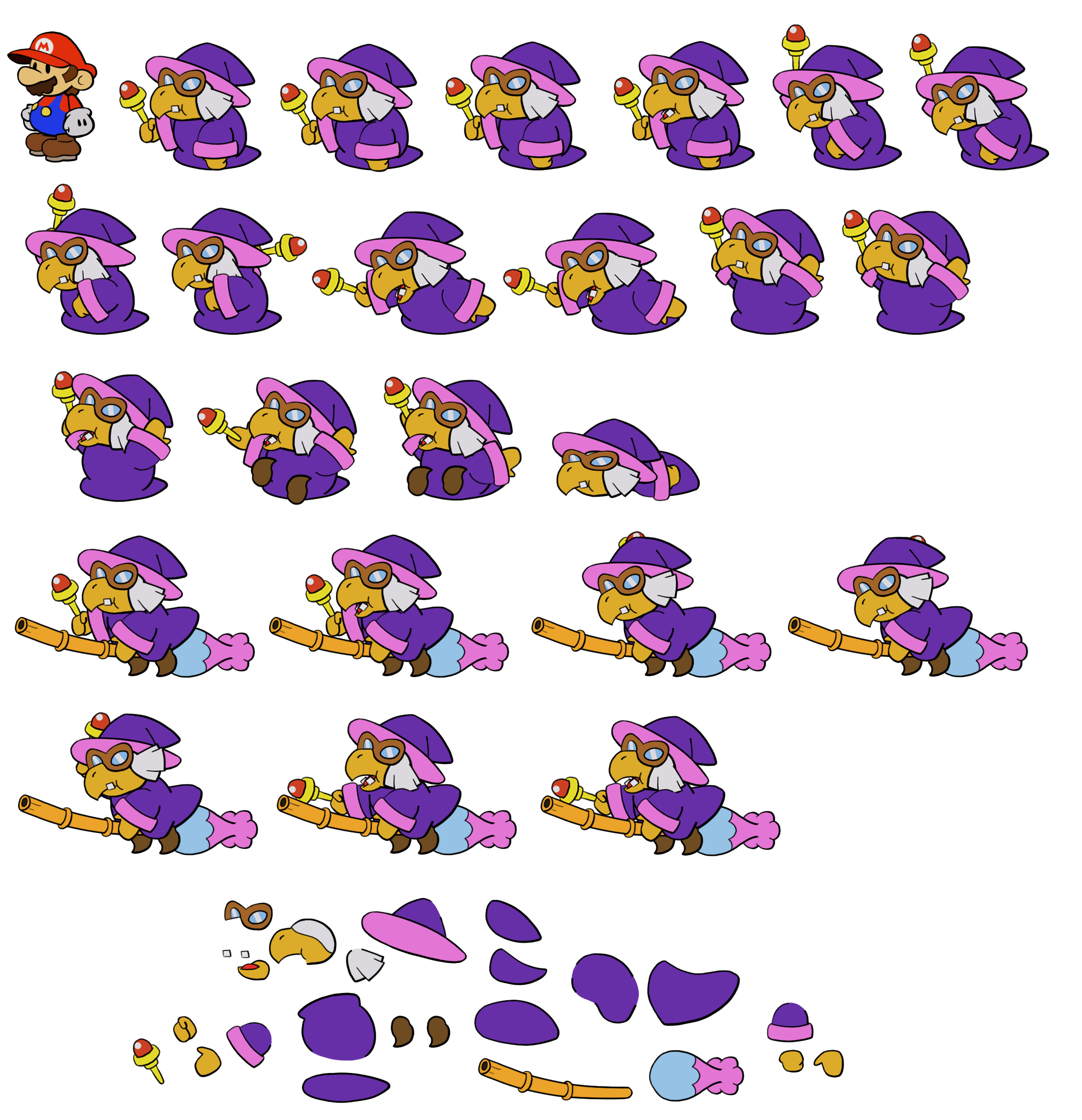 Kammy Koopa (Paper Mario-Style)