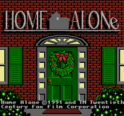 Home Alone - Title Screen