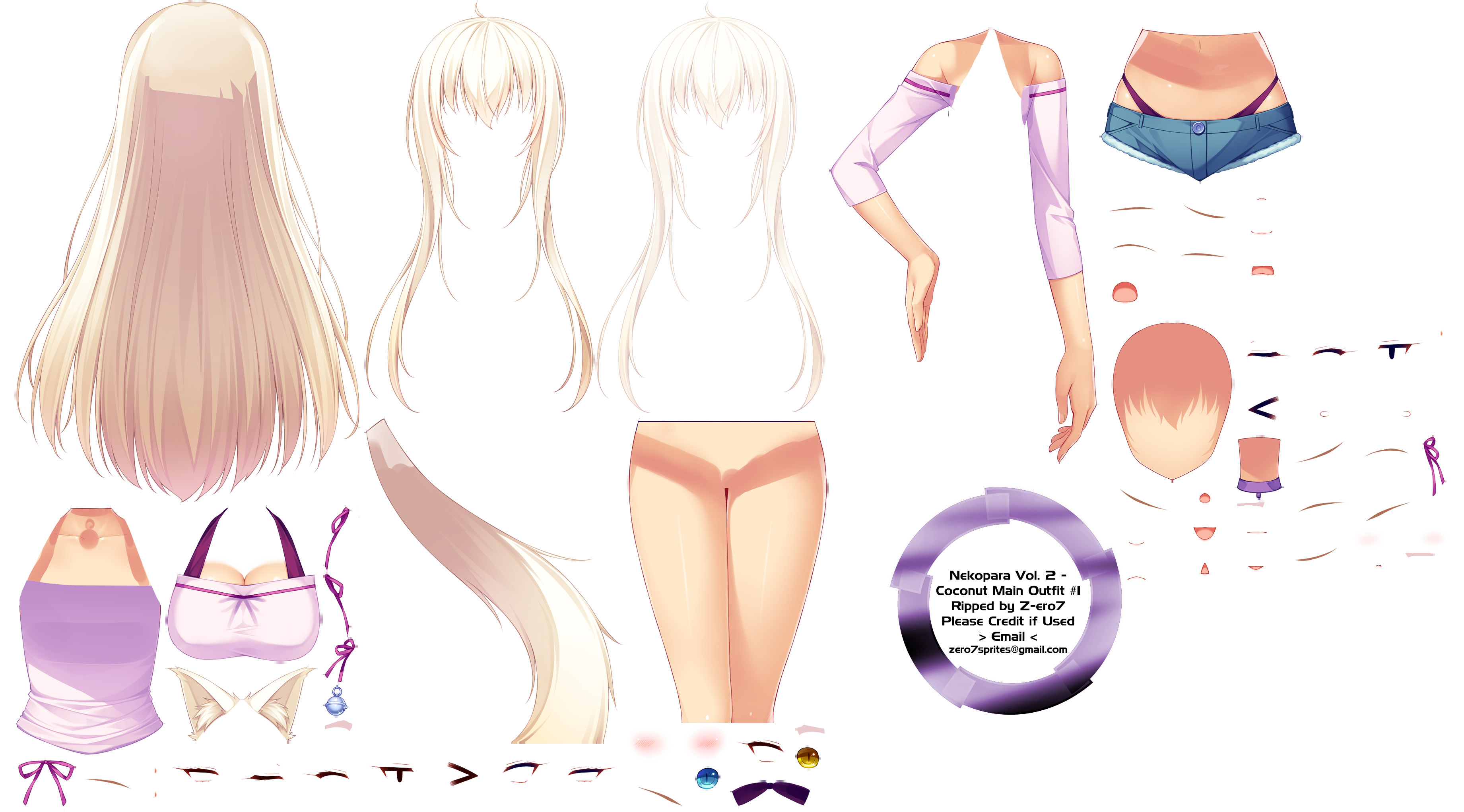 Nekopara Vol. 2 - Coconut Main Outfit #1