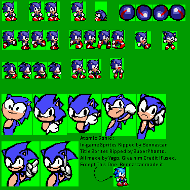 Sonic 1 master system sprite sheet - caribbeanjaf