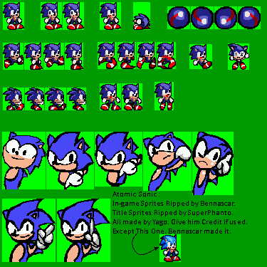 Atomic Sonic (Hack) - Sonic