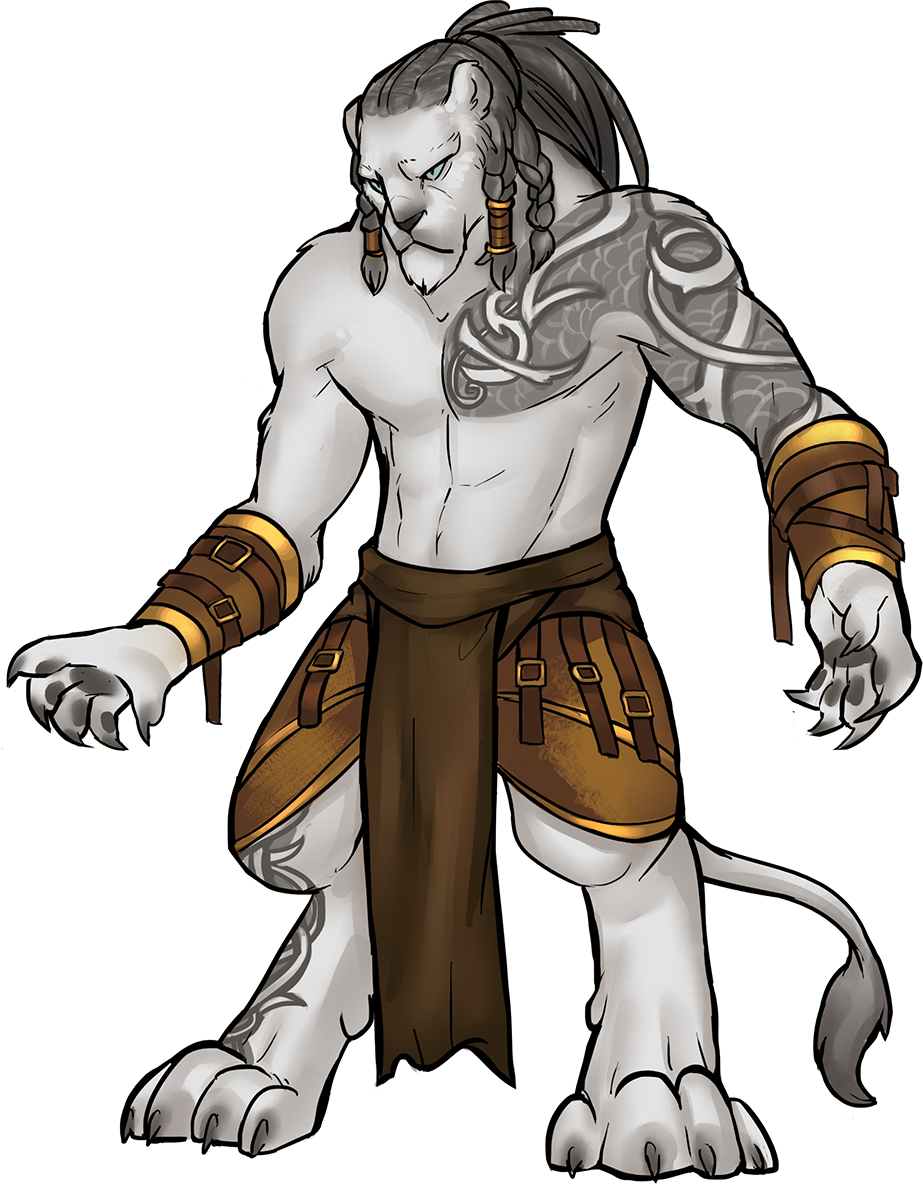 Khotar the White Lion