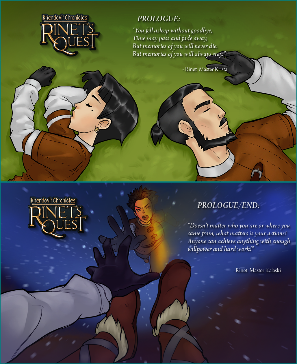 Khendovir Chronicles: Rinets Quest - Prologue Screens