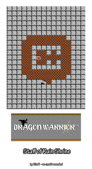 Dragon Warrior - Staff of Rain Shrine