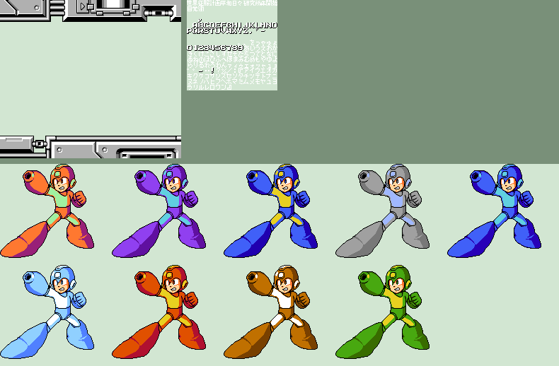 Rockman 7 FC / Mega Man 7 FC - Weapon Get Screen & Text