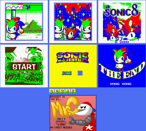 Sonic Adventure 8 (Bootleg) - Special Screens