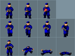SNES - Wolfenstein 3D - Elite Guard - The Spriters Resource