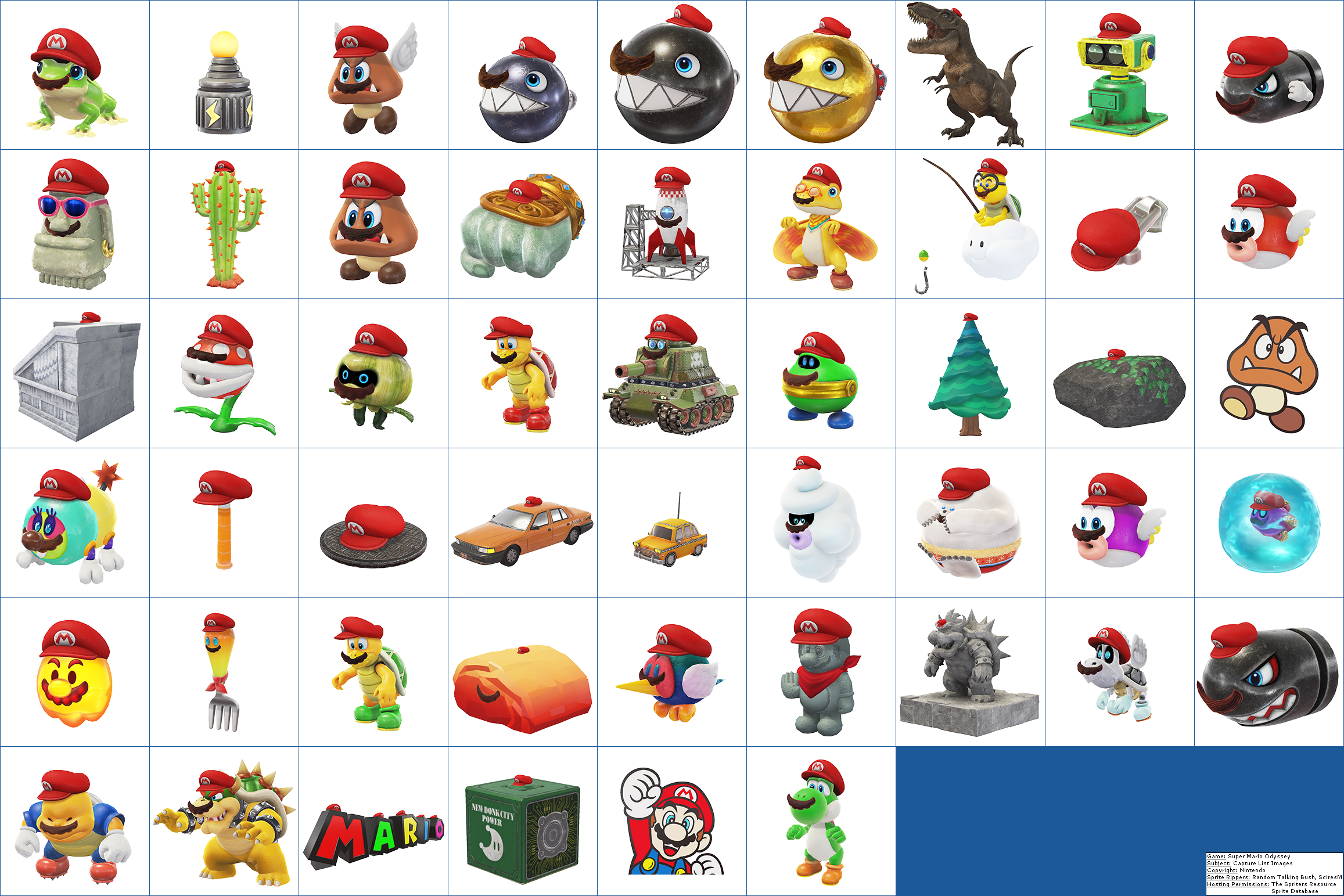 De Nouveaux Sprites Mario A Decouvrir Dans Super Mario Odyssey Images