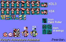 Adeleine (Kirby's Adventure-Style)