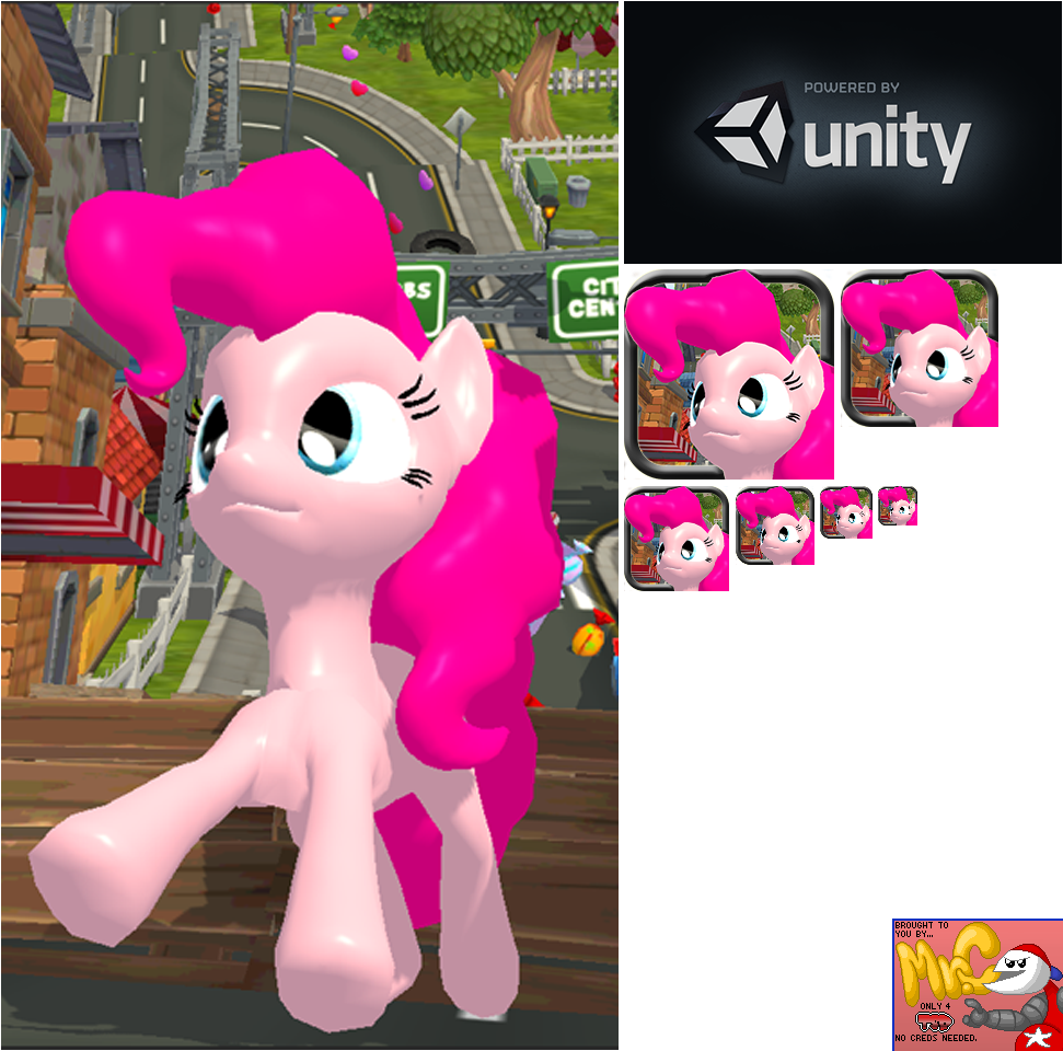 Little Pony City Adventures - Splash Screen and App Icons