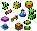 Items & Movable Platforms - Solstice: The Quest for the Staff of Demnos