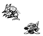 Digmon & Submarimon - Digimon Adventure 02: Digital Partner